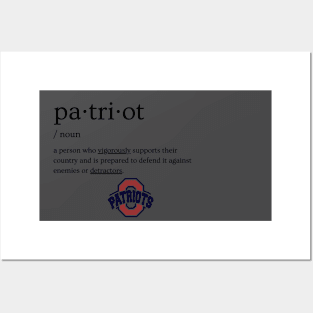 Oakland High School Patriots - Murfreesboro, TN Posters and Art